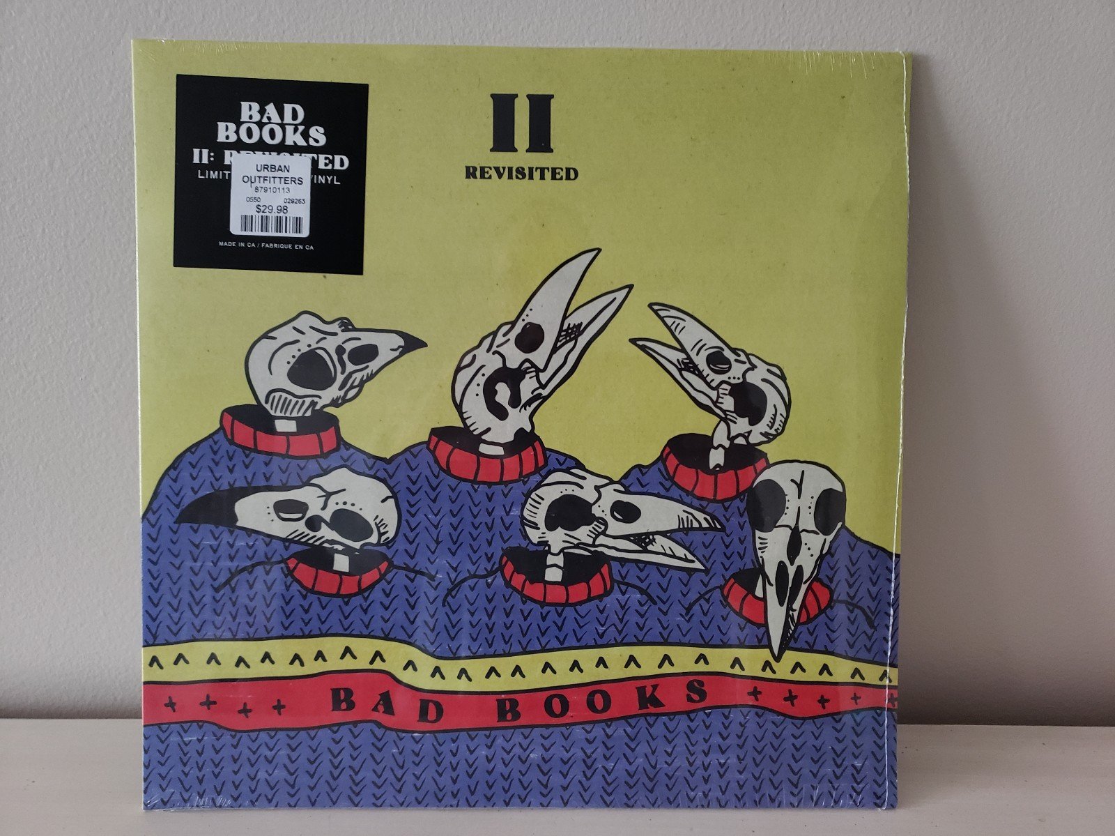 Bad Books II: Revisited UO Limited Ed Yellow/Blue/Red Splatter vinyl LP SEALED