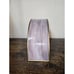 Takane Purple Stained Slag Glass Mantle Clock Quartz Movement Vintage