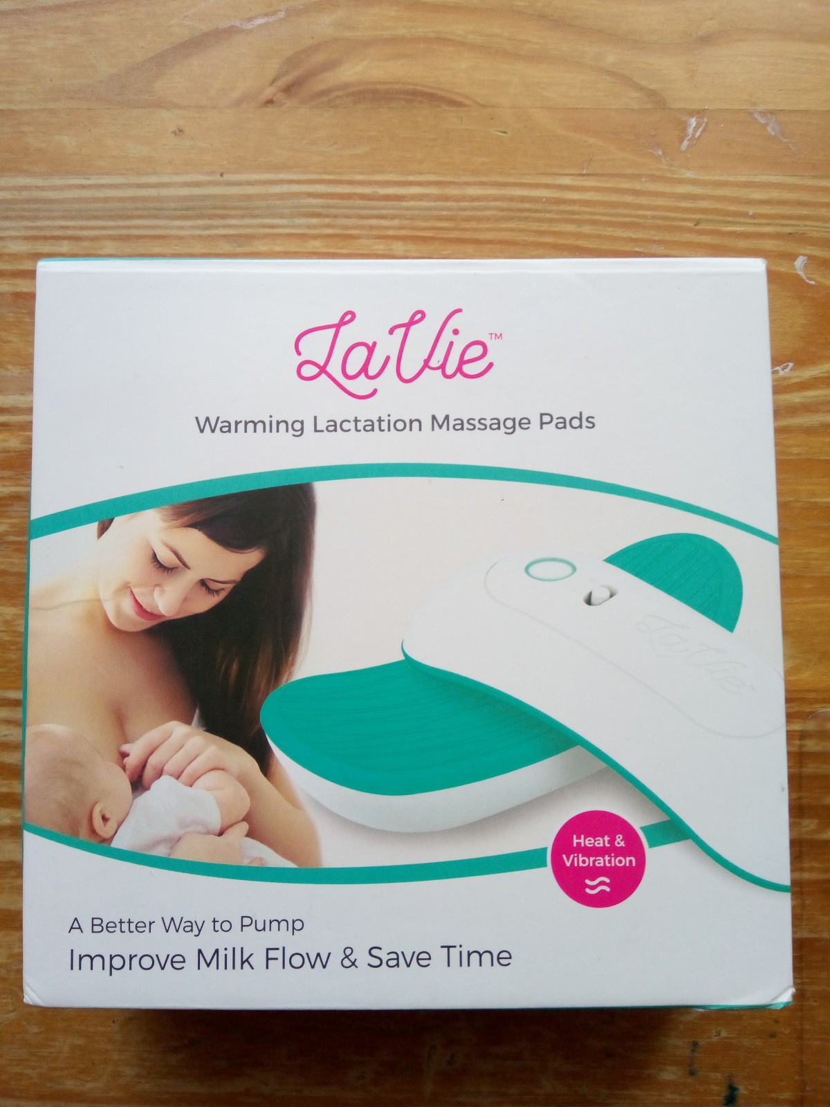 La vie warming lactation massage pads