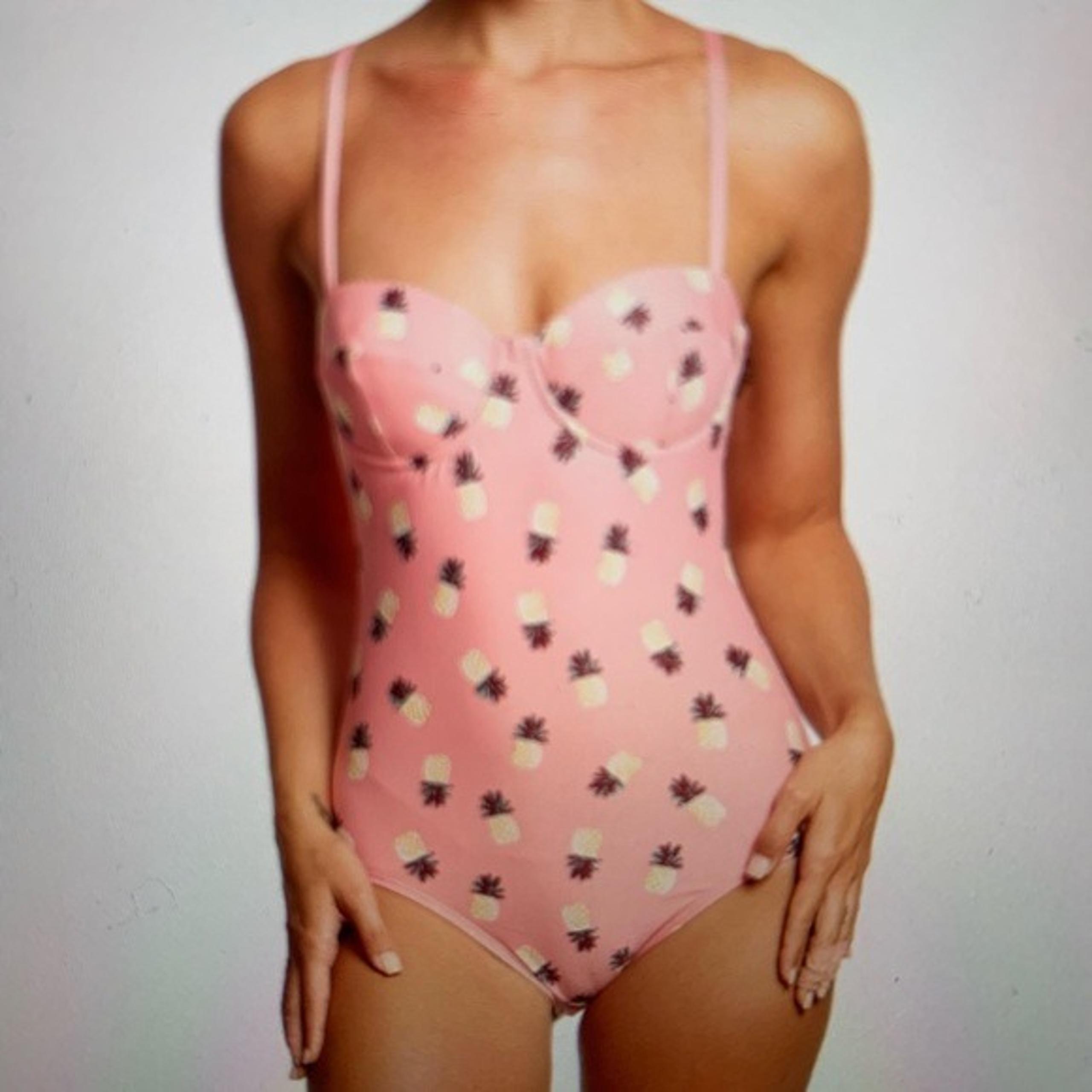 Kate Spade Pineapple Print Swimsuit