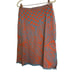 Diane Von Furstenberg Cruz Skirt Metallic Jacquard Tile/ Bella Palm Blue Medium