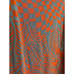 Diane Von Furstenberg Cruz Skirt Metallic Jacquard Tile/ Bella Palm Blue Medium