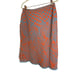Diane Von Furstenberg Cruz Skirt Metallic Jacquard Tile/ Bella Palm Blue Medium