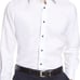 David Donahue Dress Shirt - White, Medium (MR)