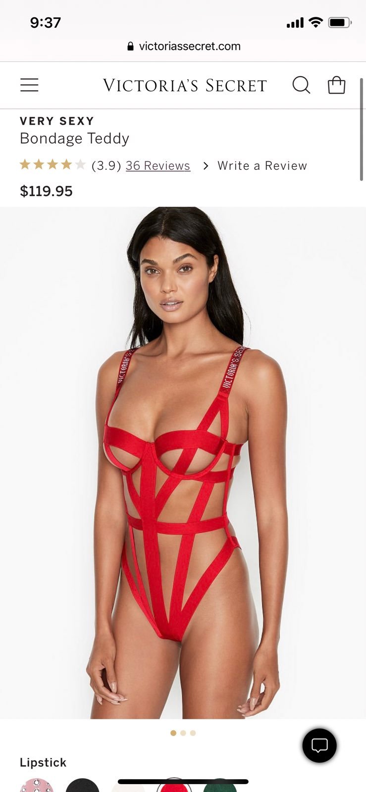 VS very sexy bondage teddy