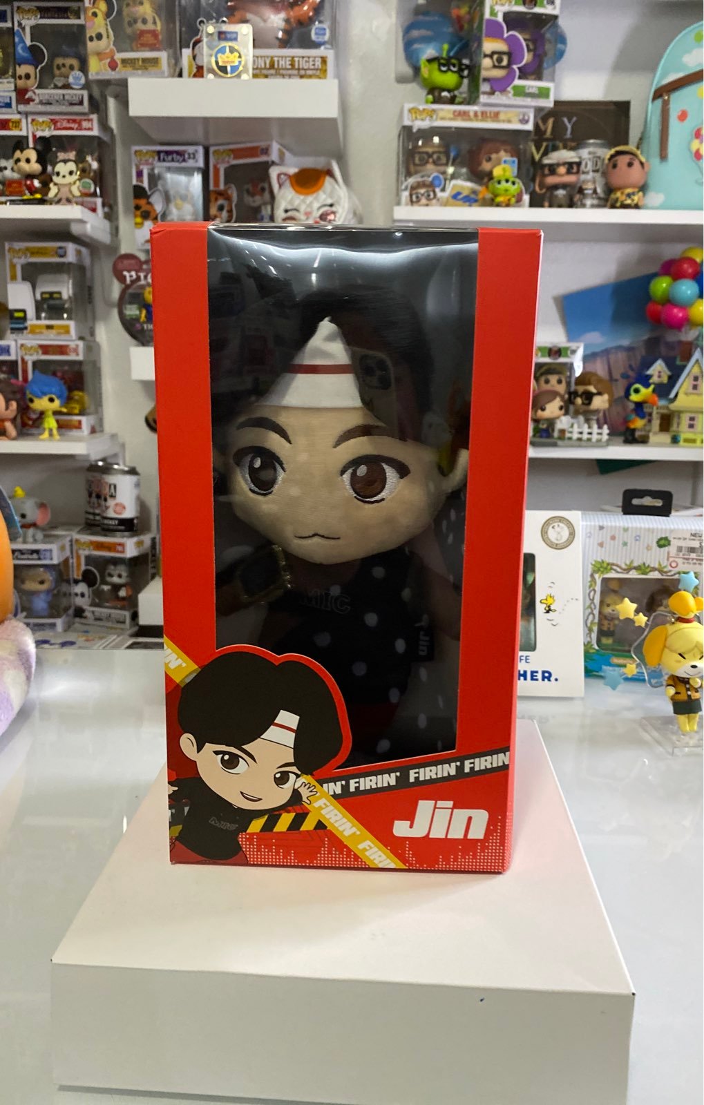 BTS TinyTAN MIC Drop 11.8 Plush Doll Jin - Official Licensed BTS Product