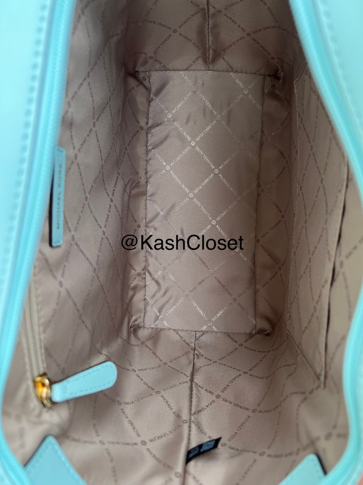 Michael Kors Large Carmen Tote sales - Fair Aqua