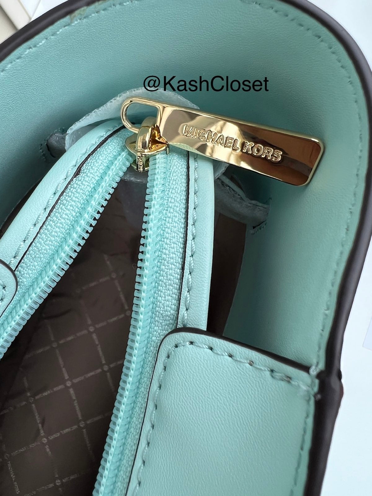 Michael Kors Large Carmen Tote sales - Fair Aqua