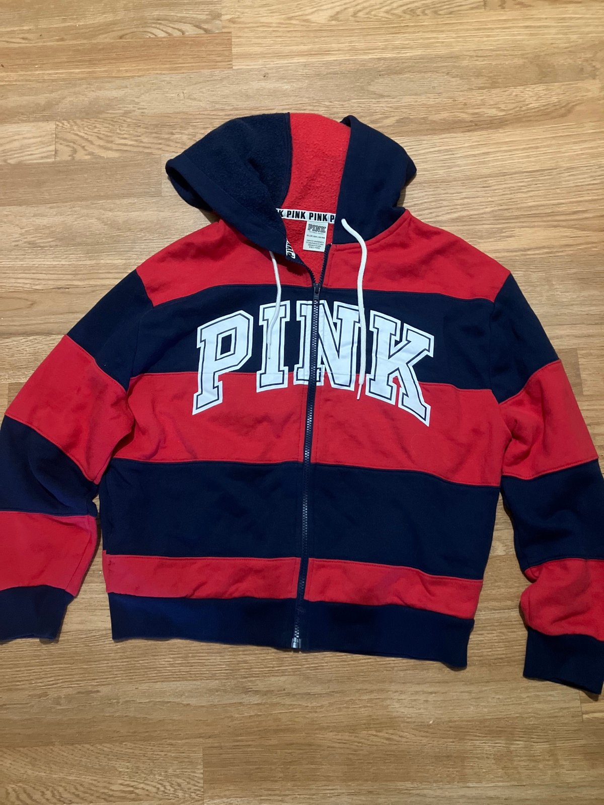 2018 VS PINK full zip hoodie XS