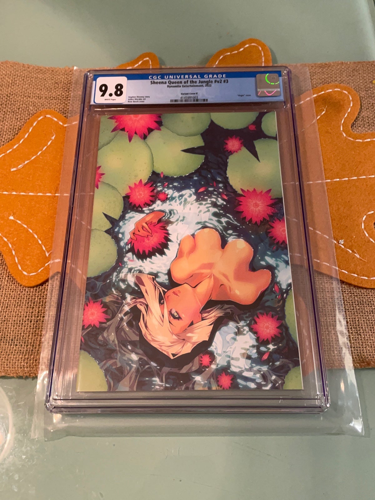 Sheena: Queen of the Jungle 3 Rose Besch Virgin Cover CGC 9.8