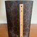 Oversized Print Covered Flask