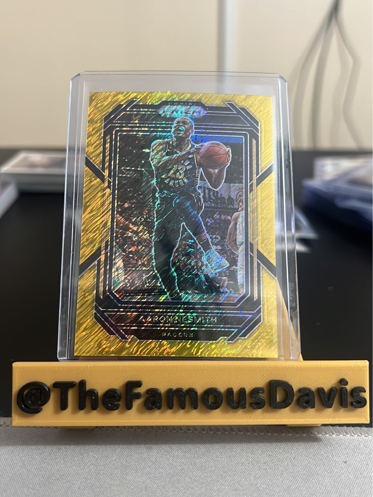 Panini Prizm Aaron Nesmith Gold Shimmer /10