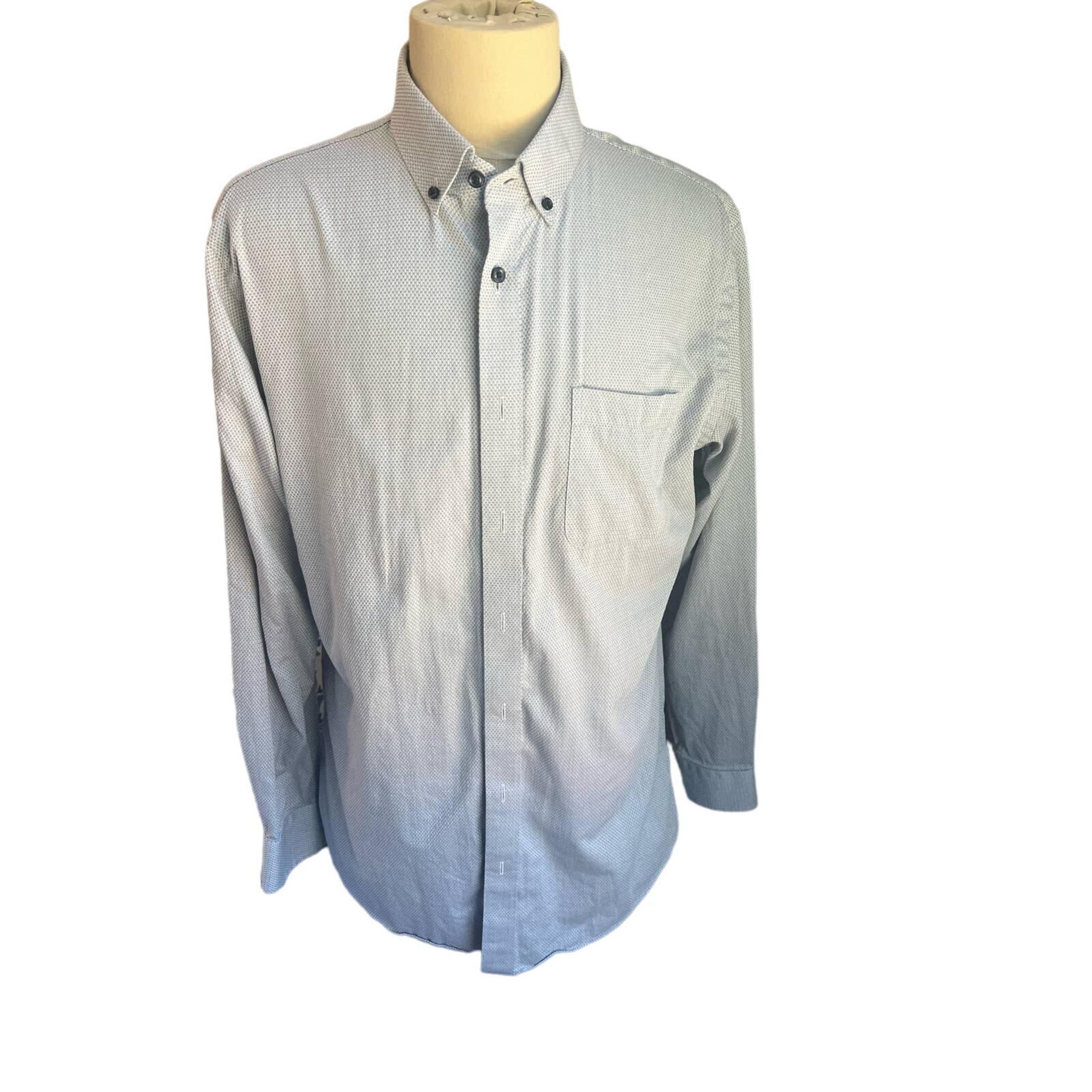 Mens NEIMAN MARCUS dress shirt SZ LG