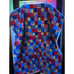 Vintage Sesame Street Child’s Handmade Quilt Blanket Big Bird Cookie Monster