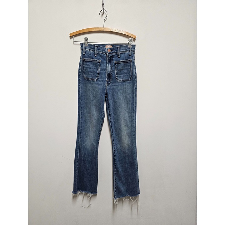 Mother The Hustler High Waist Ankle Jeans Size 27