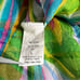 Trina Turk Silk Sheer Beach Cover Up Psychedelic Colors Women’s Size Large