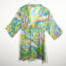 Trina Turk Silk Sheer Beach Cover Up Psychedelic Colors Women’s Size Large