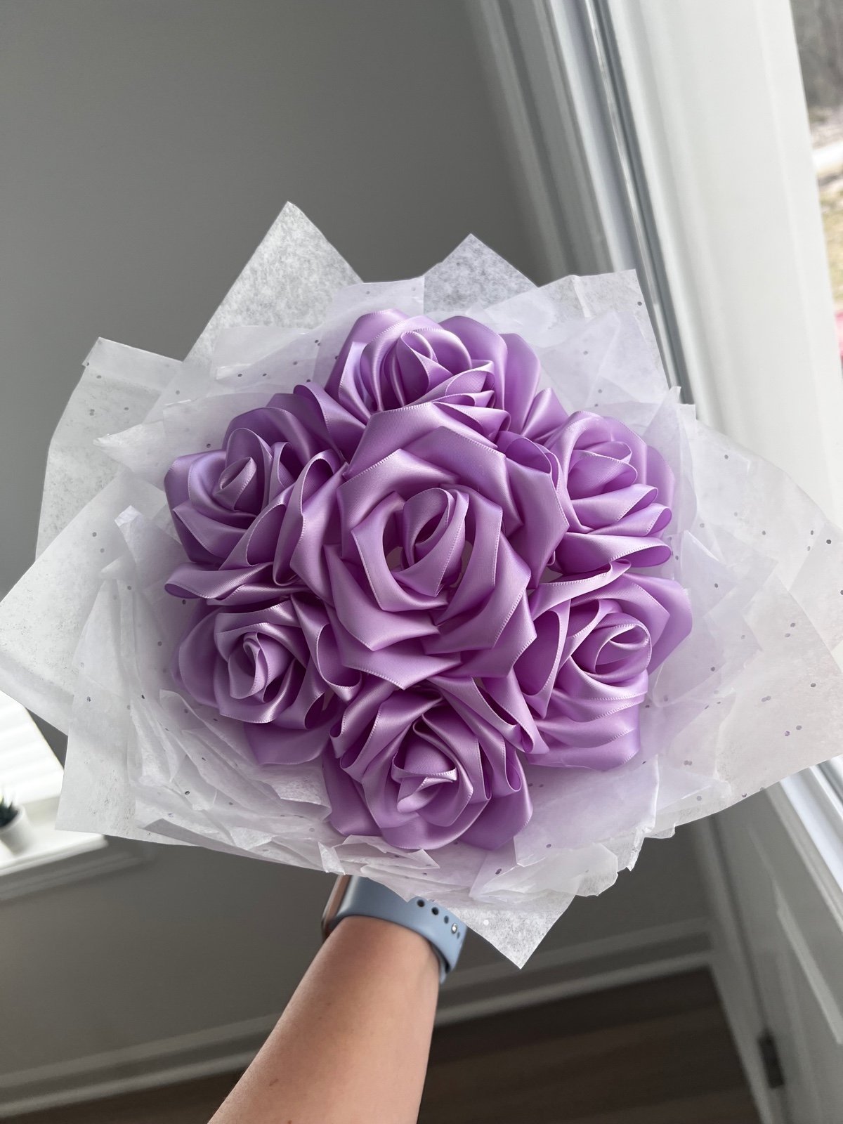 Ribbon bouquets