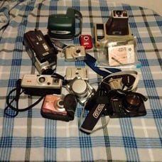 Camera lot of 12 cameras.