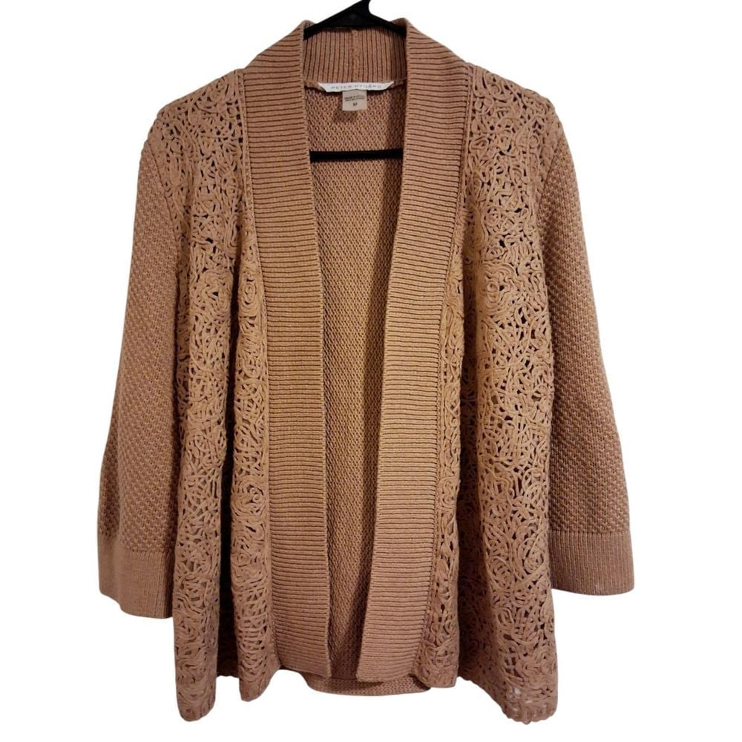 Peter Nygard Sweater Open Cardigan Size Medium EUC