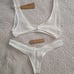 SKIMS seamless mesh fishnet set *RARE*