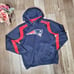 NFL New England Patriots Blue Red and White Youth Size Large 14/16 Hoodie