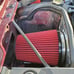 Universal Clamp-On Air Filter: High Performance, Washable Filter: Round