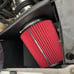 Universal Clamp-On Air Filter: High Performance, Washable Filter: Round