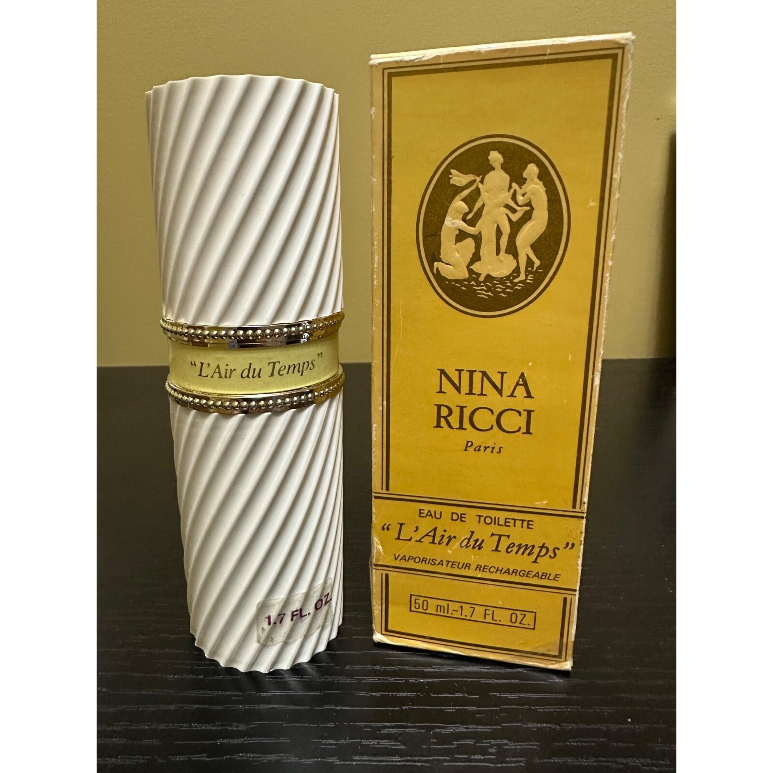 Vintage Nina Ricci Paris L'Air du Temps Eau de Toilette Spray Perfume 1.7 oz