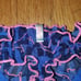 Vintage Y2k/2000's PINK VS Purple Ruffle Scrunch Thong