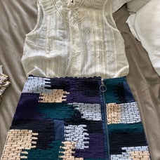 NWt anthropologie skirt L
