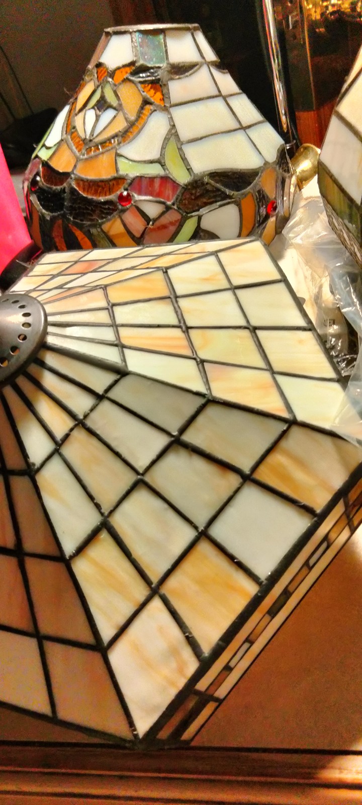Mission Styles Stained Glass Lamp Table Shade
