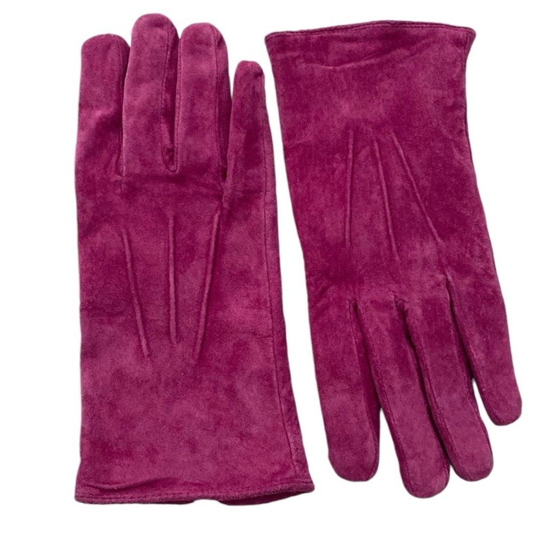 ARIS Vintage Pink Suede Gloves XL
