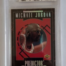 1995-96 Upper Deck Michael Jordan Predictor Steals Leader #H3 BGS