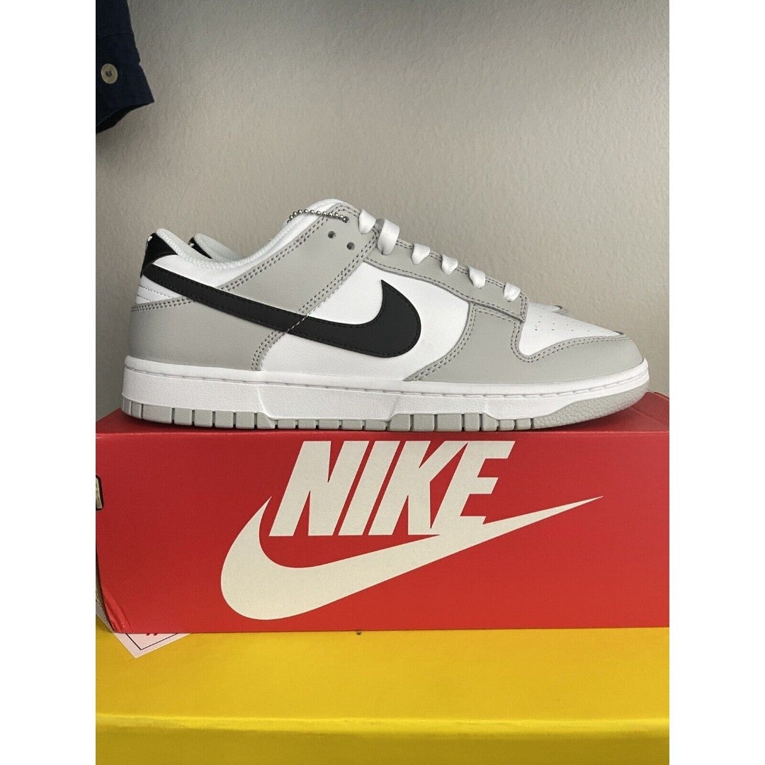 NEW Sz 10 Men's Nike Dunk Low SE Lottery Pack Grey Fog DR9654-001 FAST SHIP