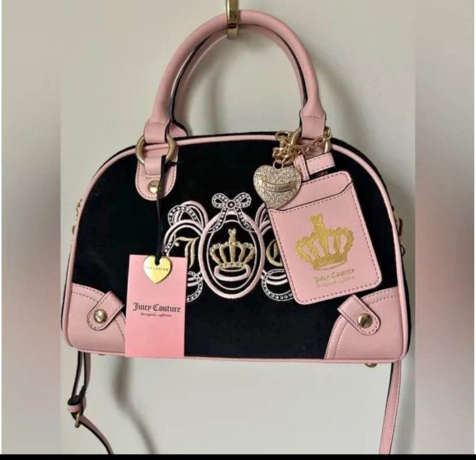 Juicy Couture lovers club bowler purse