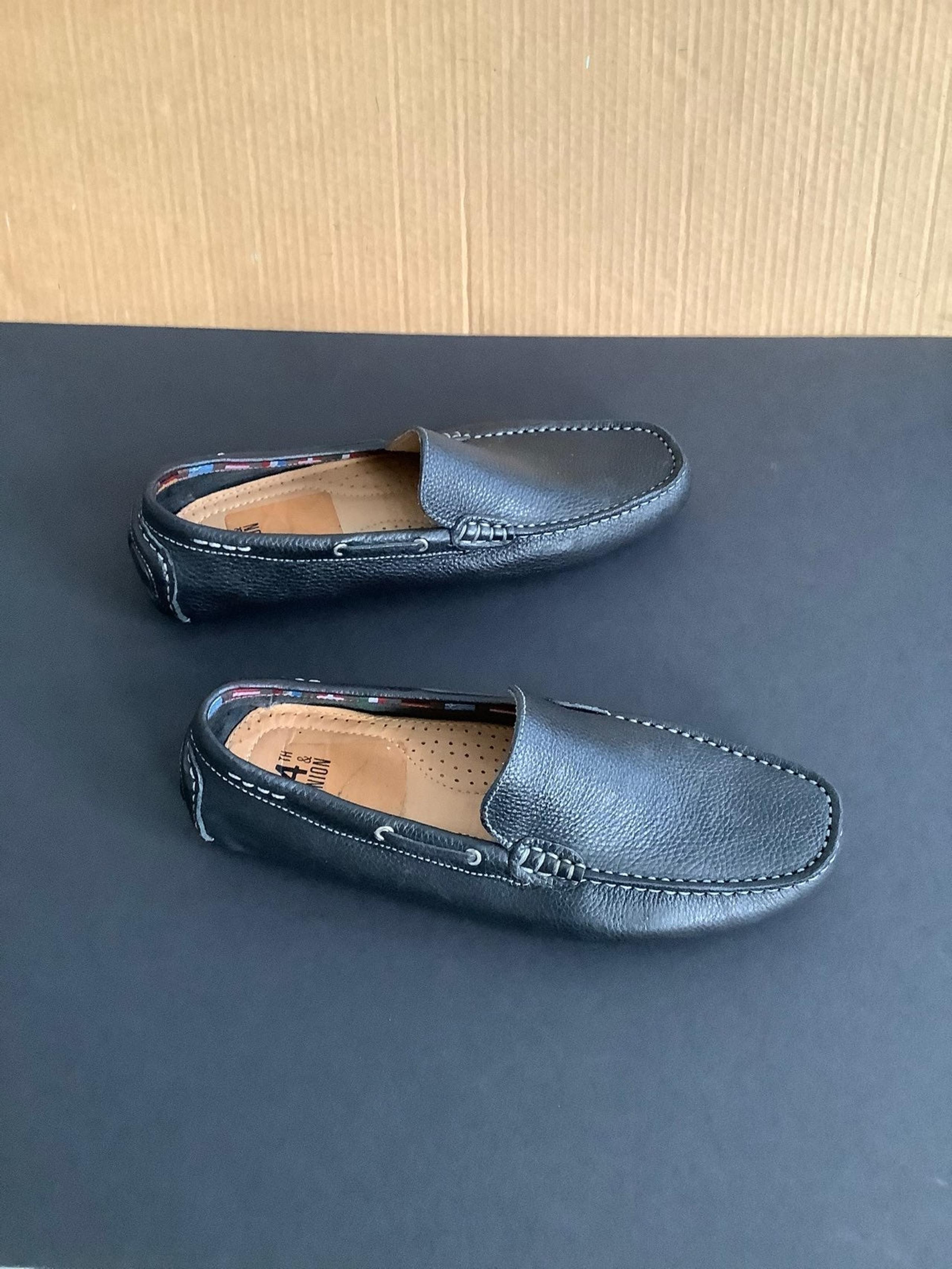 14th & Union Men’s Black leather sleepon