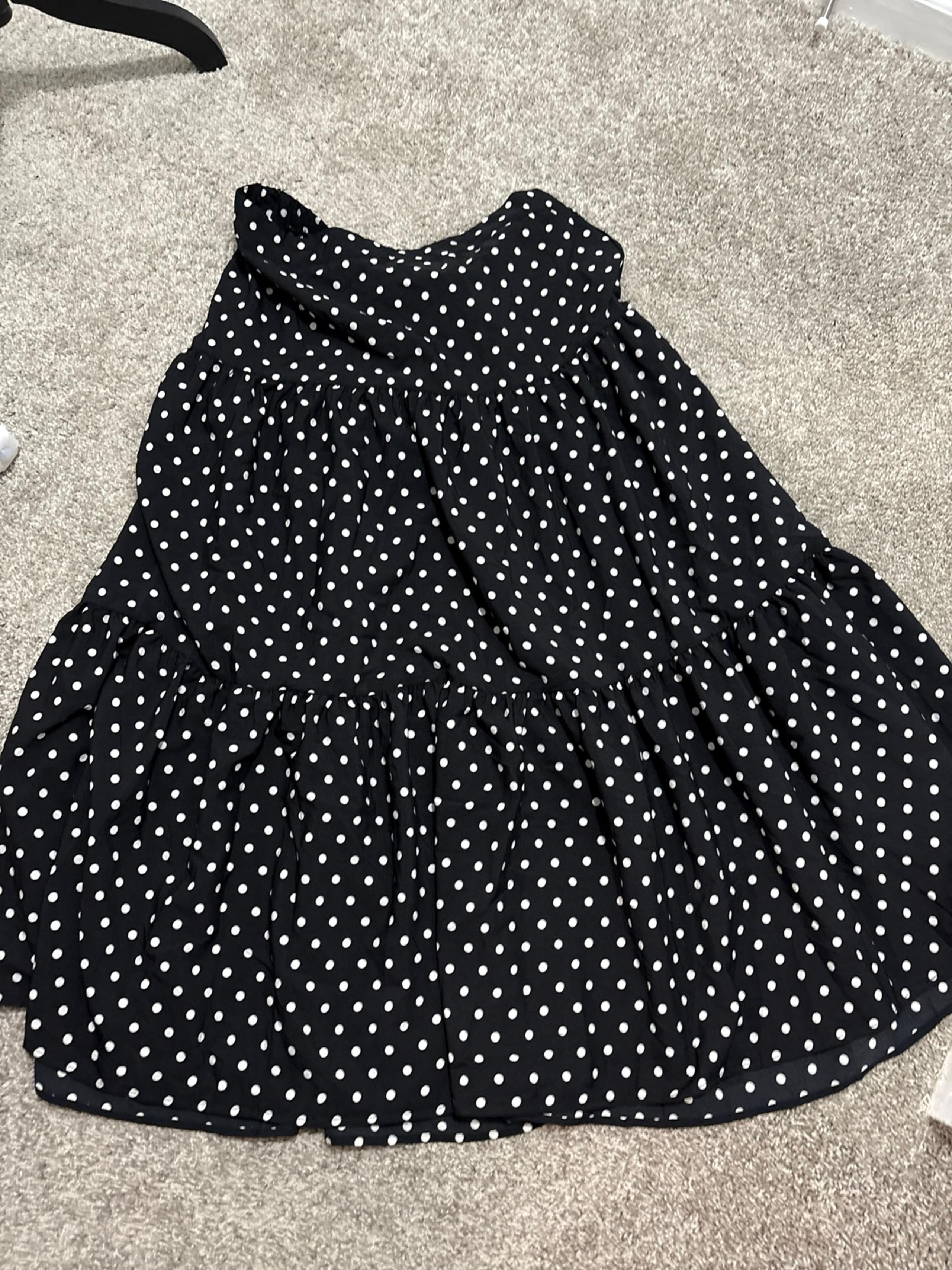 Polka dot skirt