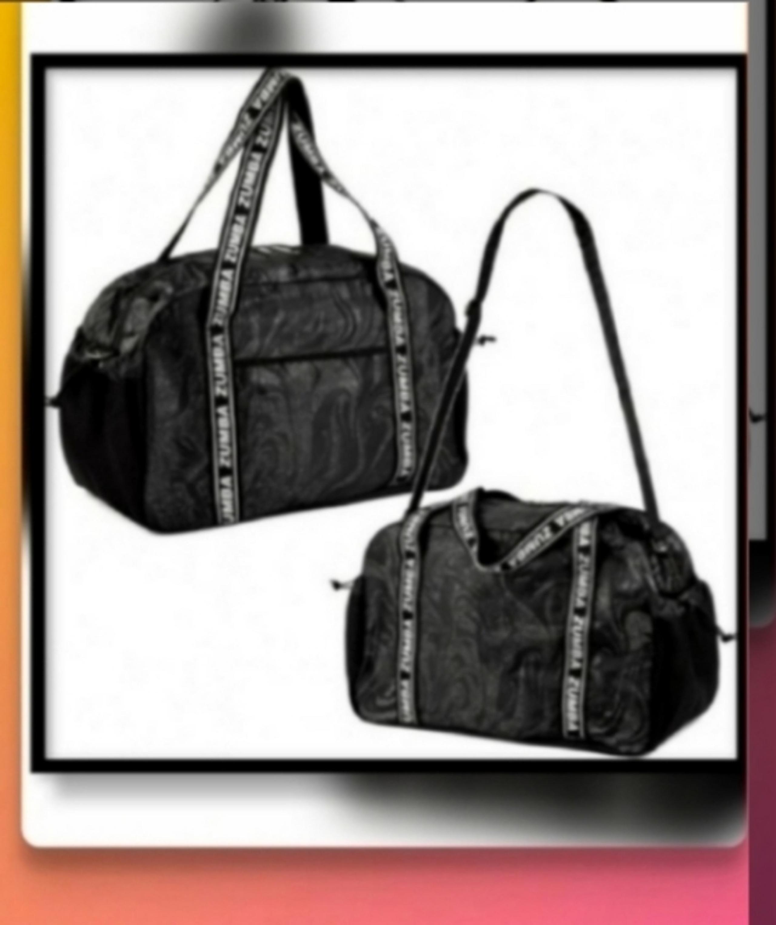 Zumba duffle bag