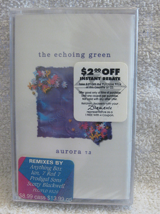 The Echoing Green – Aurora 7.2 (1995) Myx Records Cassette Christian NEW