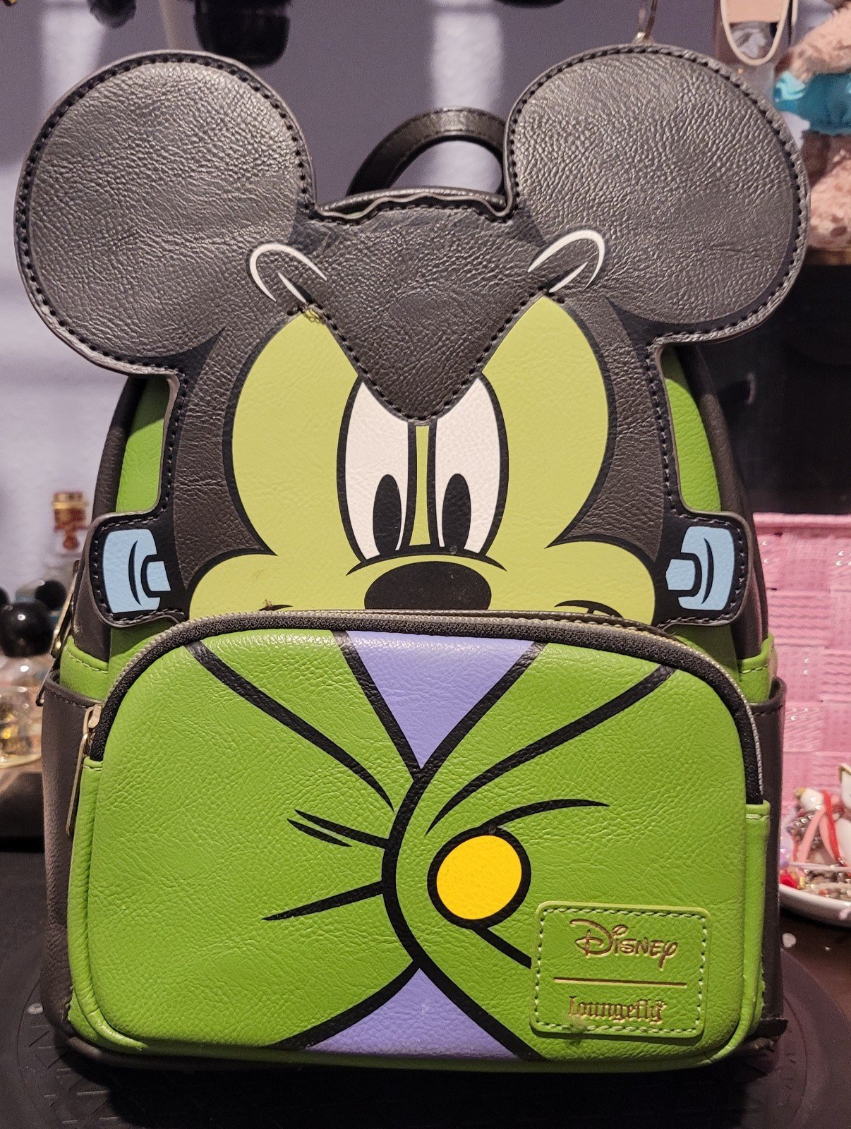 Mickey Mouse Frankenstein Cosplay Mini Backpack- Loungefly NWOT