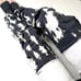 Tie Dye Knee Socks Navy Blue Sweatshirt Leg Warmers Thigh Highs Fleece Leggings