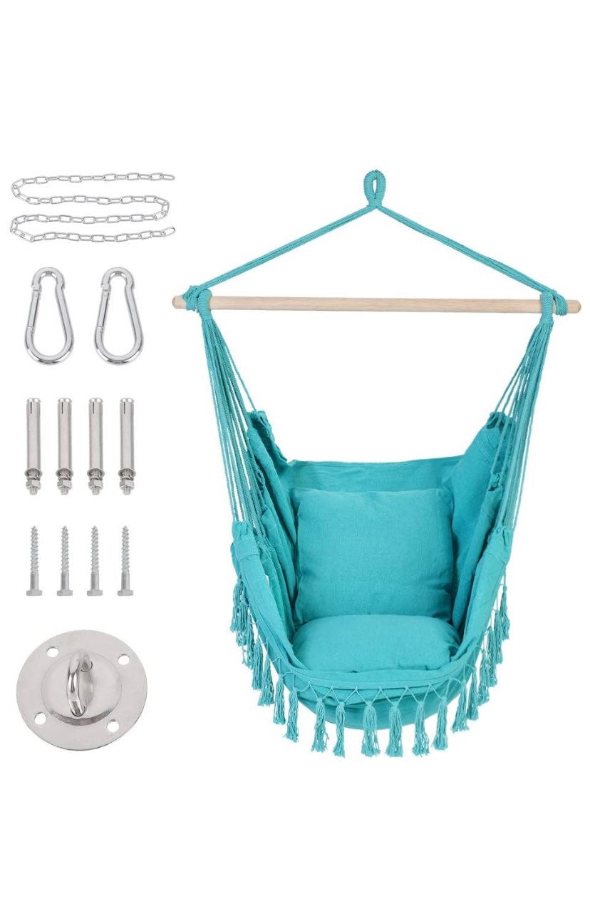 Cotton Hammock Chair Swing Kit