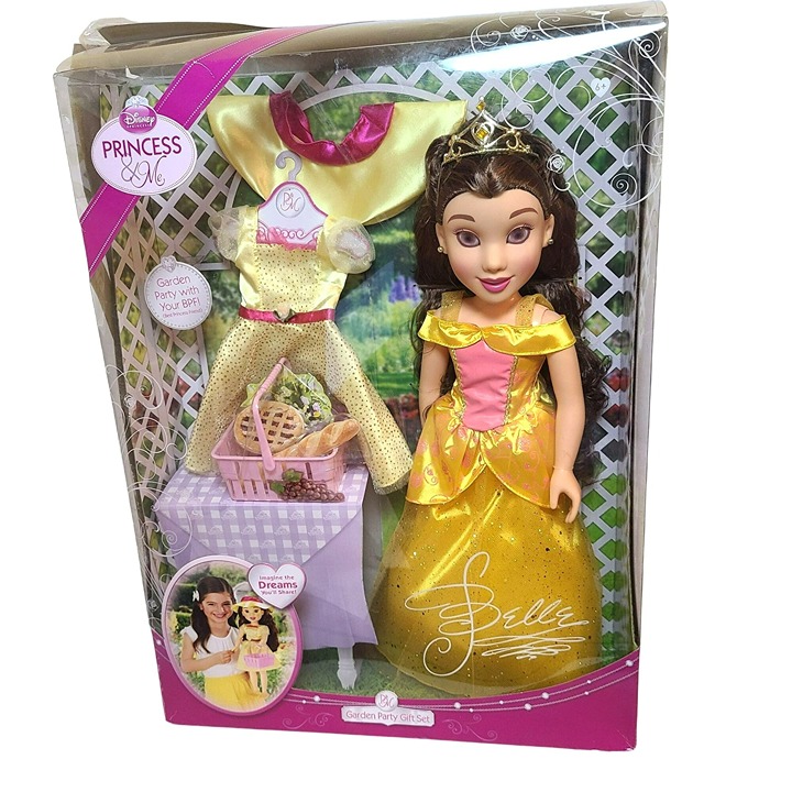 BELLE Disney Princess & Me Doll 18 Jewel Edition Beauty Beast 2014 BOX DAMAGE