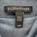 Eileen Fisher Womens Turtleneck Sweater Size M Blue Merino Wool Blend Ethical