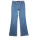 Y2k low rise zipper fly bootcut jeans