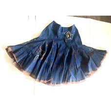 Lea Greb Lola Women Denim Flared Skirt