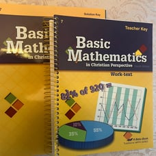 Abeka Homeschool Curriculum -Basic Mathematics 7th grade