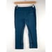 The North Face Teal Blue Green Cropped Midrise workout leggings size Small