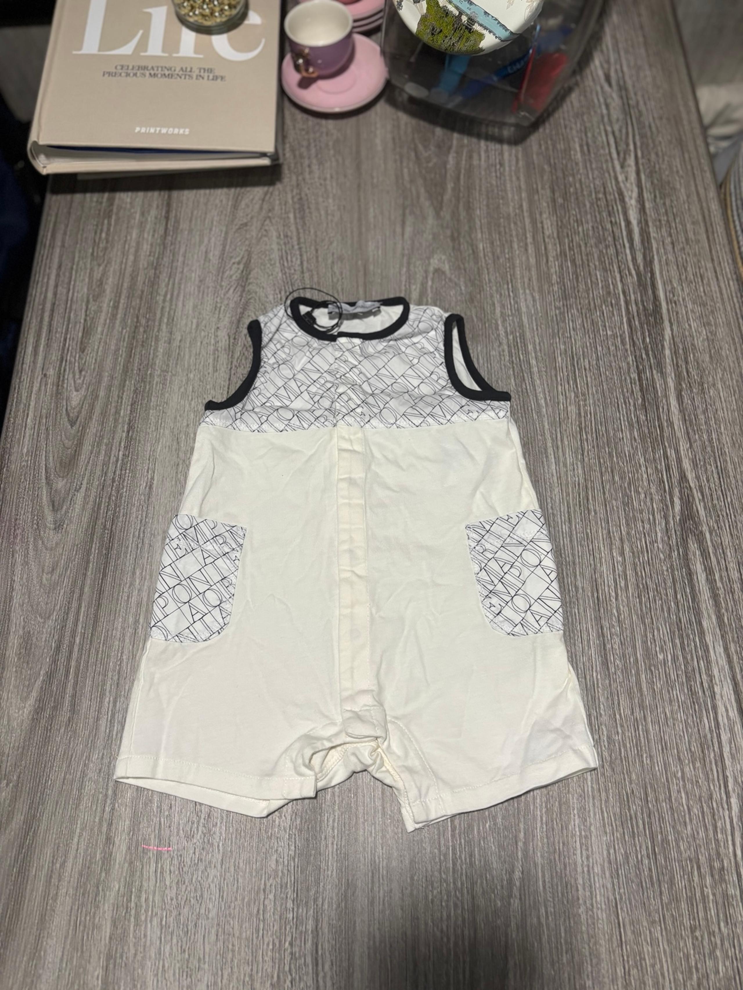 Baby Armani onesie